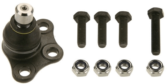 TRW JBJ737 Rotule De Suspension - Compatible Citroën C3, Peugeot 1007, C2 - Avec Accessoires