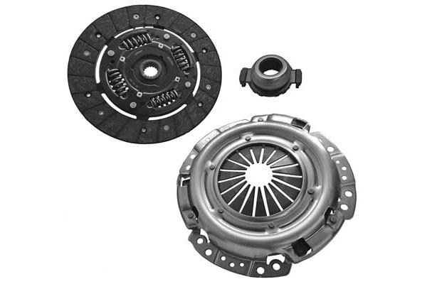BLUE PRINT Kit D'Embrayage ADP153014 Compatible Citroën Peugeot - Complet Avec Volant Moteur