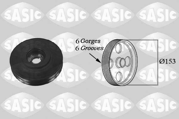 Support Courroie Accessoire Poulie Vilebrequin Pour Citroën C4 Peugeot - Réf. 9642511280, Occasion