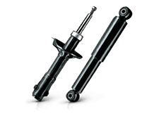 Changer les amortisseurs pour la tenue de route de véhicule