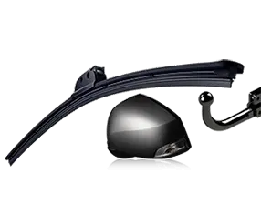 2 Pièces Accessoires Voiture Universels Noir - Compatible 95% Des Véhicules